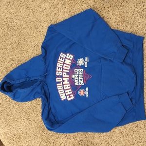 Vintage Chicago Cubs World Series Hoodie